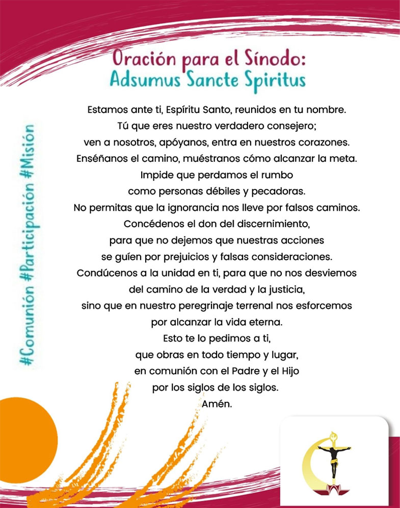 Oración Sínodo - Parroquia Esquipulitas Mariscal